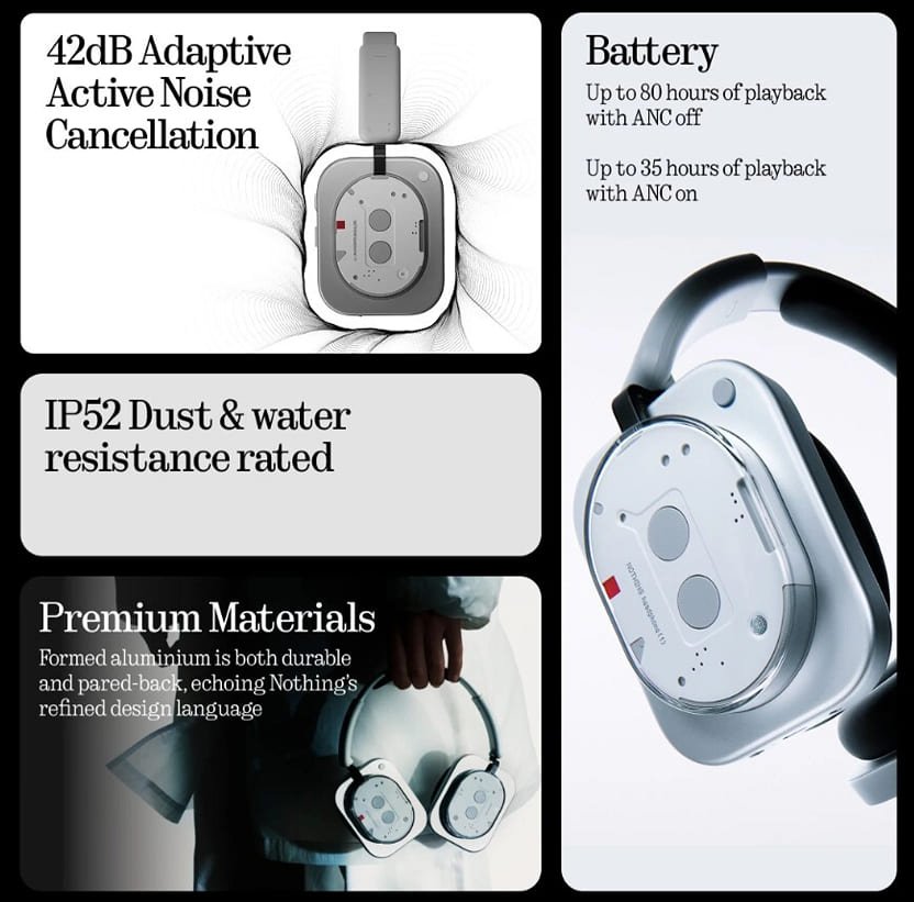 Nothing Headphone (1) Features